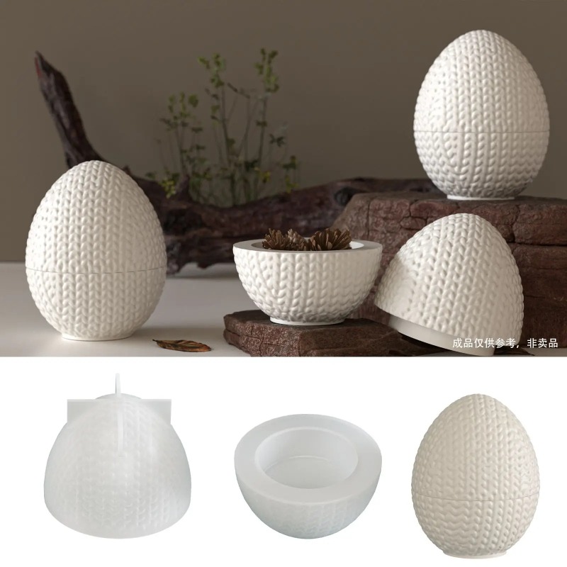 Candle Making Yarn - diy knitting yarn egg shaped oval