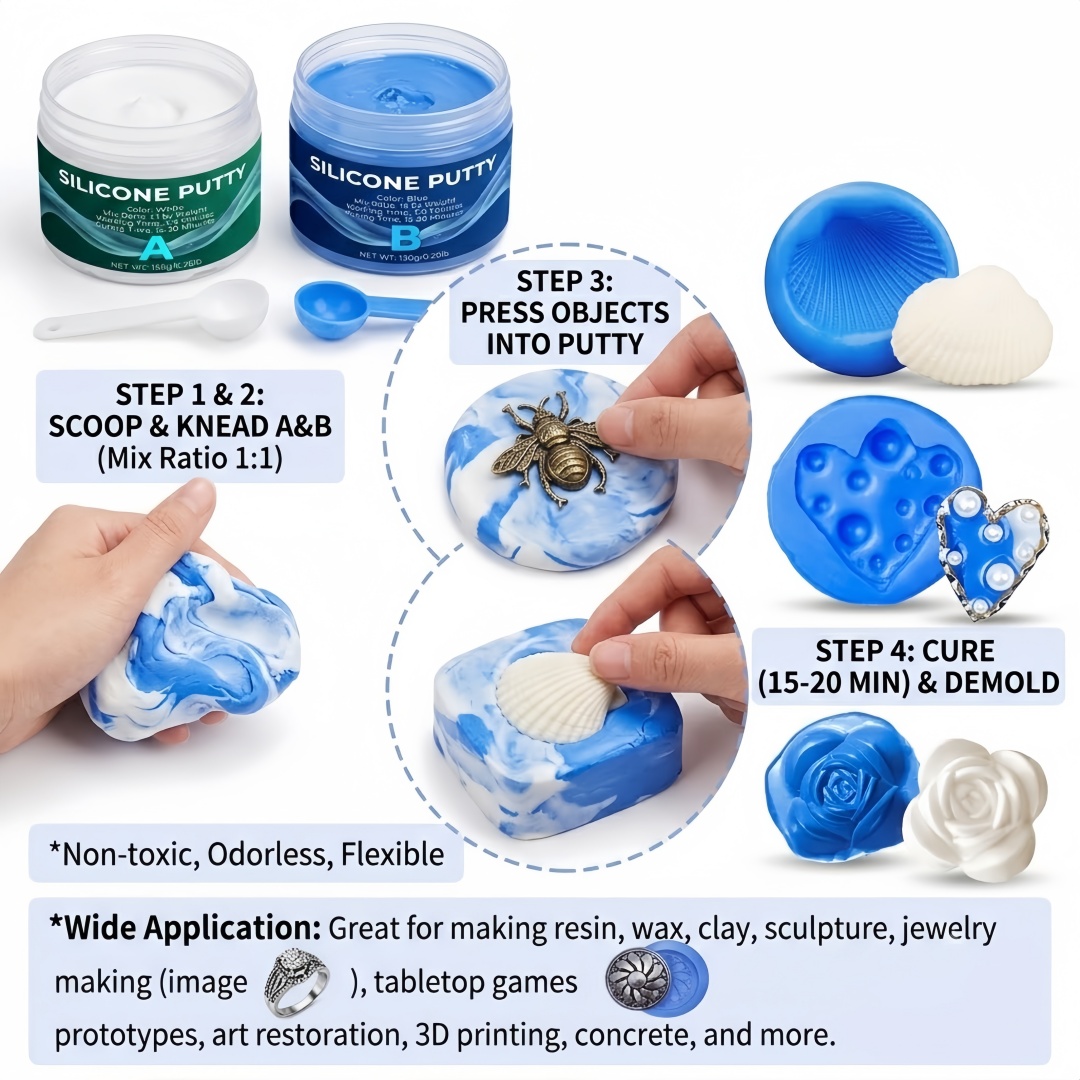 Silicone Putty Mold Making Sup - Candle Making Things review and price