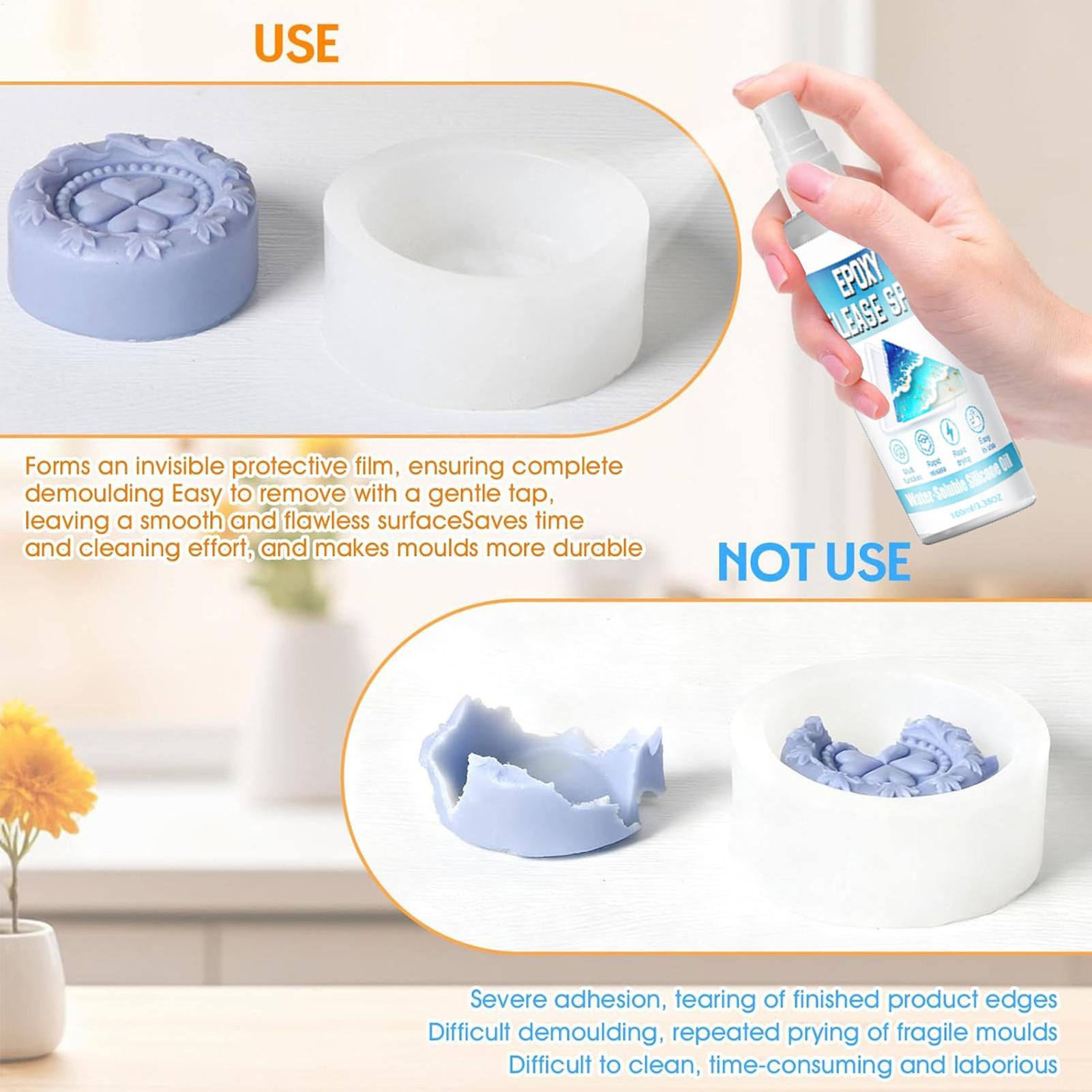100ml Silicone Release Spray E - Candle Making Things review and price