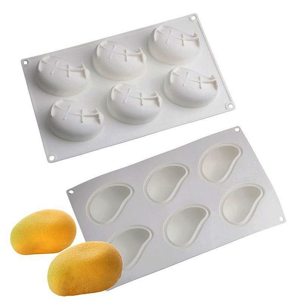 6 Cavity Mango Shaped Cake Mol - Candle Making Things review and price