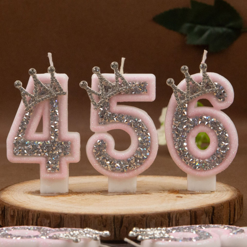 Digital Candles 0-9 Pink Silve - Candle Making Things review and price