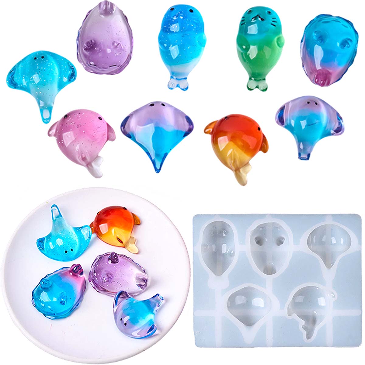 3D Healing Kawaii Manta Ray Wh - Candle Making Things review and price