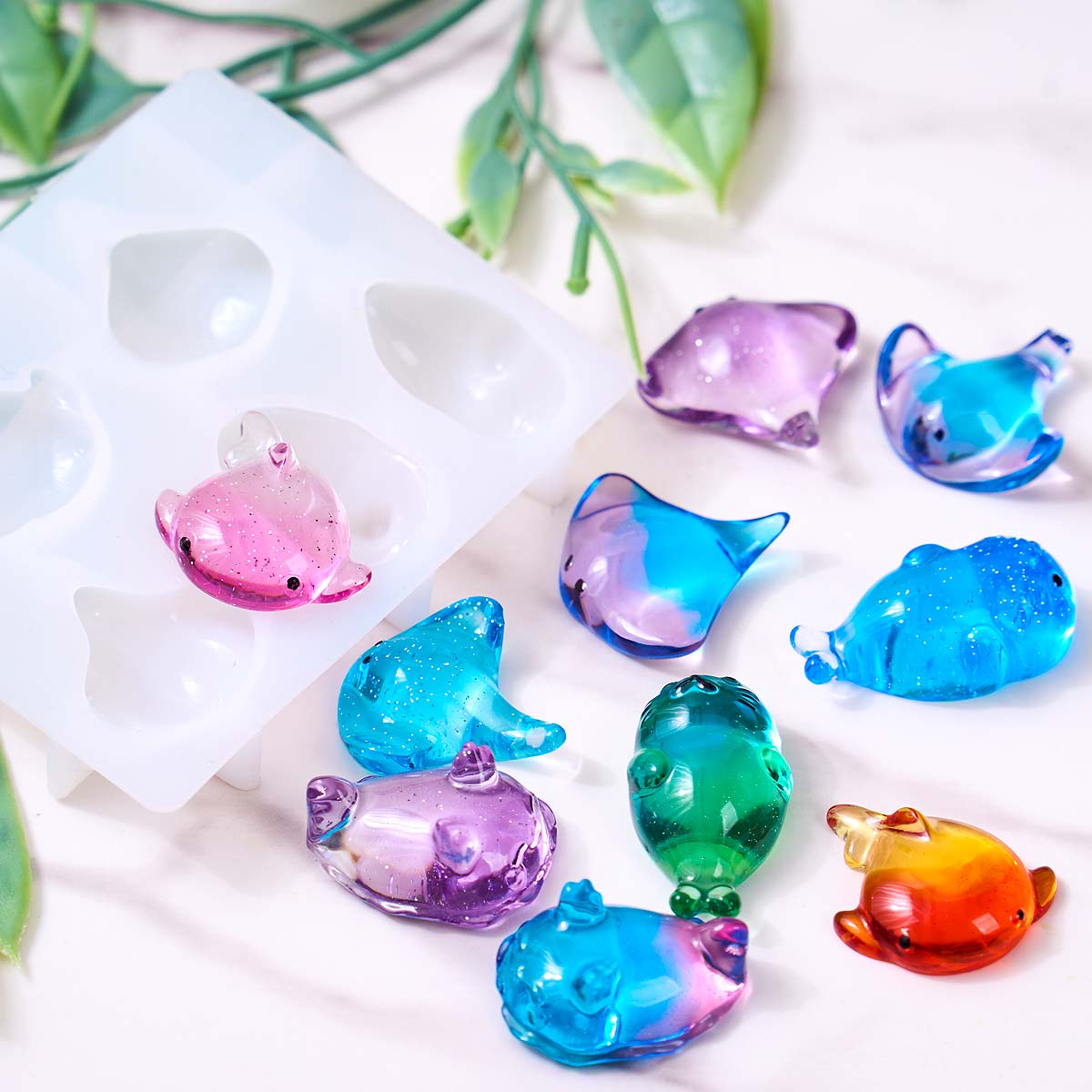 3D Healing Kawaii Manta Ray Wh - Candle Making Things review and price