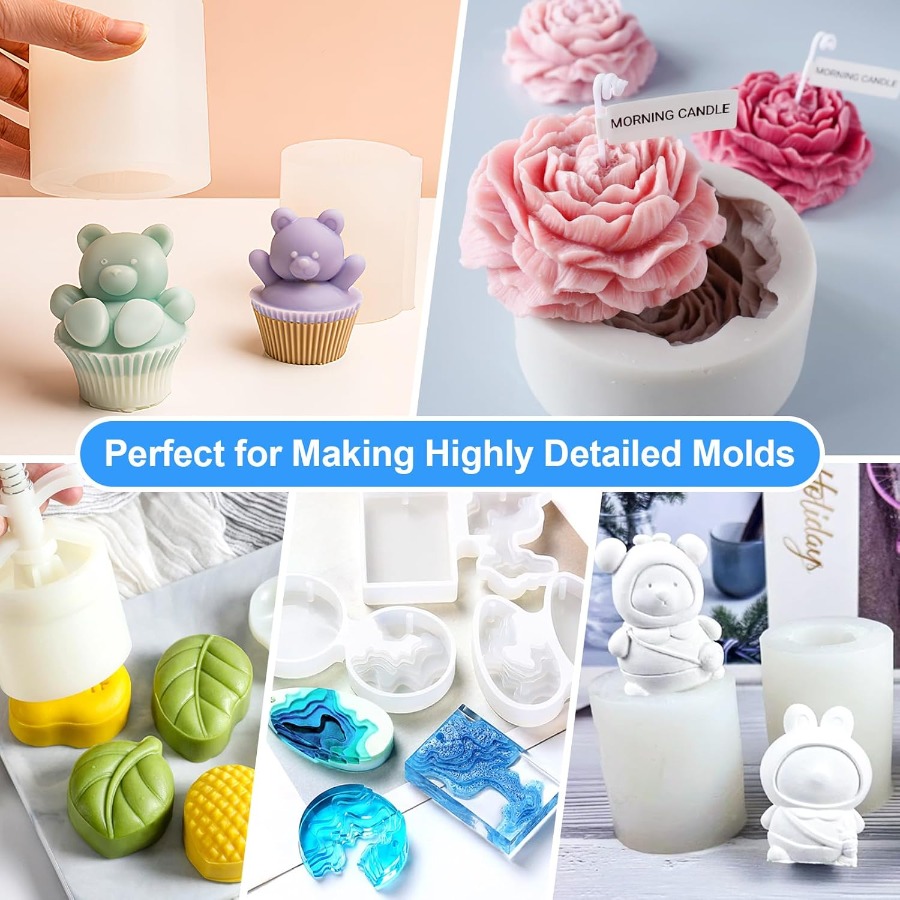 Silicone Mold Making Kit, 38.8 - Candle Making Things review and price